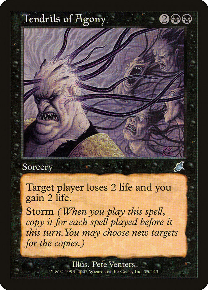 Tendrils of Agony [Scourge] | Dumpster Cat Games