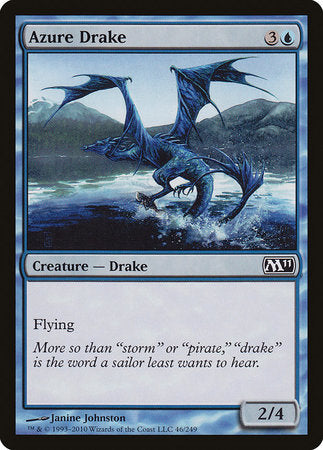 Azure Drake [Magic 2011] | Dumpster Cat Games