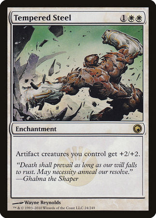 Tempered Steel [Scars of Mirrodin] | Dumpster Cat Games