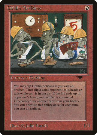 Goblin Artisans [Antiquities] | Dumpster Cat Games