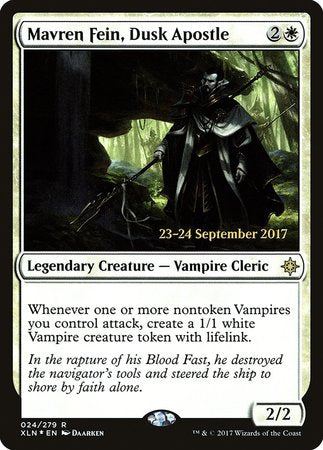 Mavren Fein, Dusk Apostle [Ixalan Promos] | Dumpster Cat Games