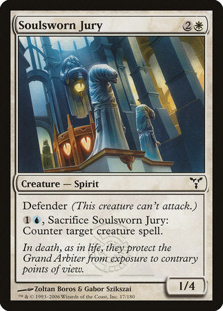 Soulsworn Jury [Dissension] | Dumpster Cat Games
