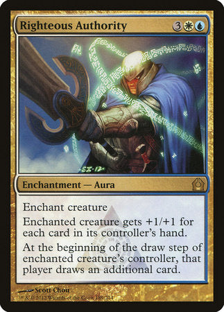 Righteous Authority [Return to Ravnica] | Dumpster Cat Games