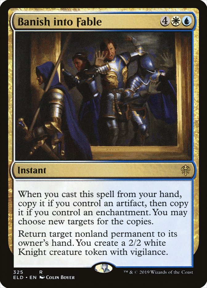 Banish into Fable [Throne of Eldraine] | Dumpster Cat Games