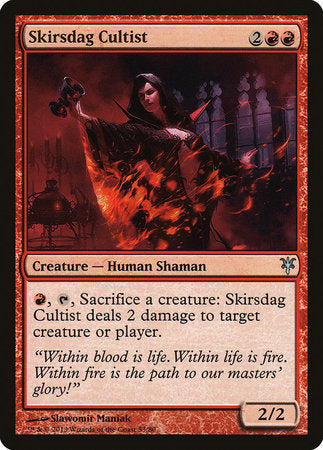 Skirsdag Cultist [Duel Decks: Sorin vs. Tibalt] | Dumpster Cat Games