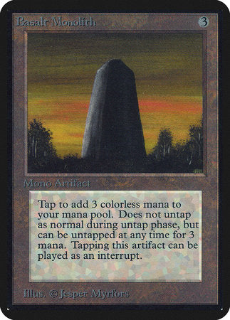 Basalt Monolith [Limited Edition Alpha] | Dumpster Cat Games