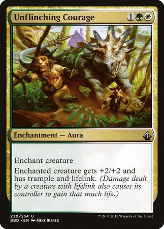 Unflinching Courage [Battlebond] | Dumpster Cat Games