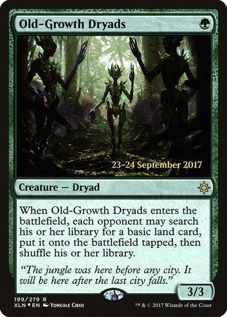 Old-Growth Dryads [Ixalan Promos] | Dumpster Cat Games