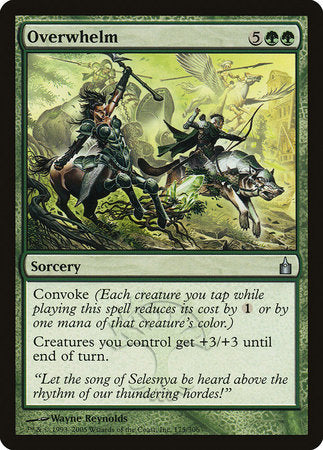 Overwhelm [Ravnica: City of Guilds] | Dumpster Cat Games