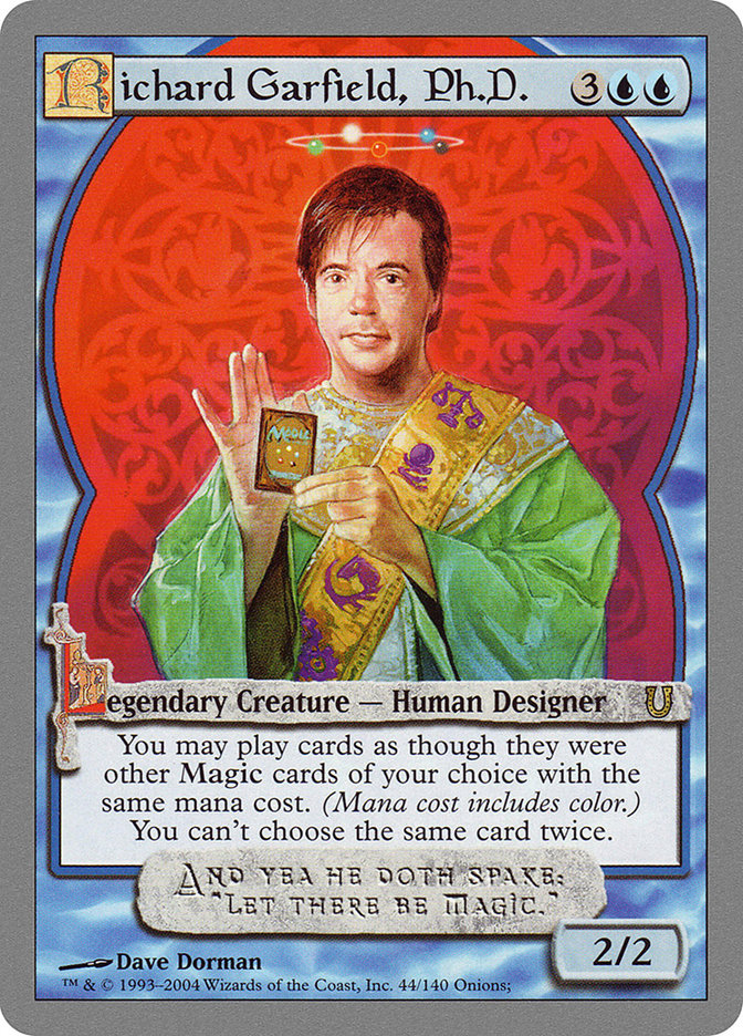 Richard Garfield, Ph.D. [Unhinged] | Dumpster Cat Games