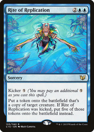 Rite of Replication [Commander 2015] | Dumpster Cat Games