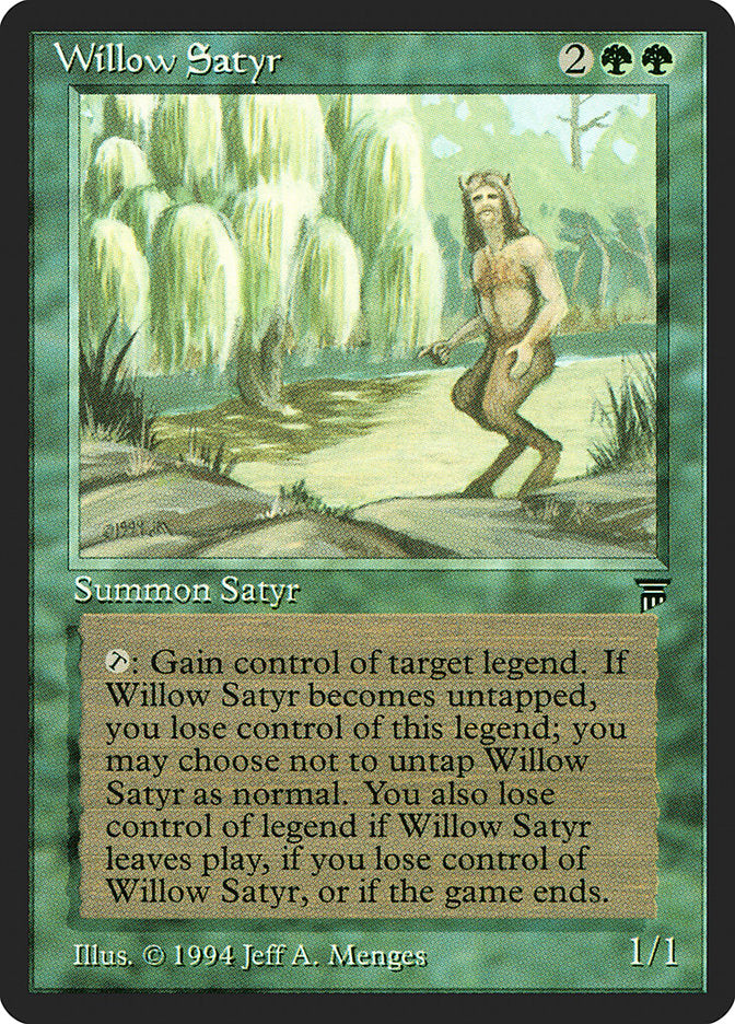 Willow Satyr [Legends] | Dumpster Cat Games