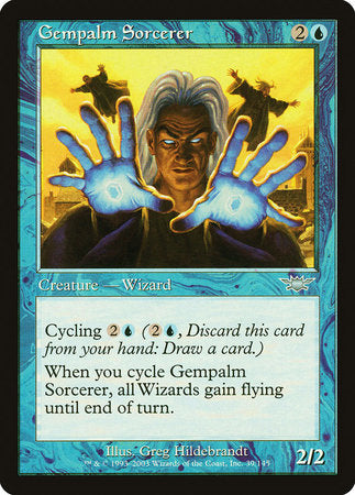 Gempalm Sorcerer [Legions] | Dumpster Cat Games