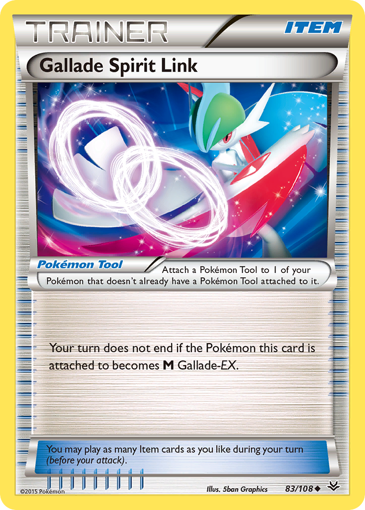 Gallade Spirit Link (83/108) [XY: Roaring Skies] | Dumpster Cat Games