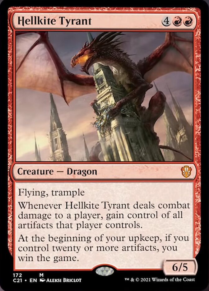 Hellkite Tyrant [Commander 2021] | Dumpster Cat Games