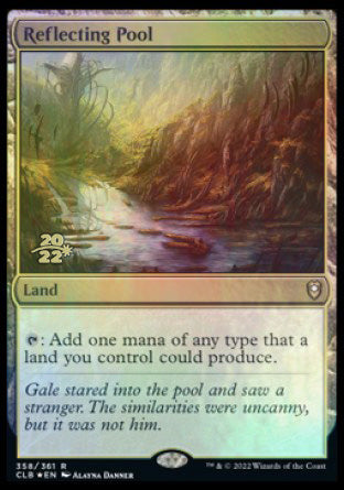 Reflecting Pool [Commander Legends: Battle for Baldur's Gate Prerelease Promos] | Dumpster Cat Games