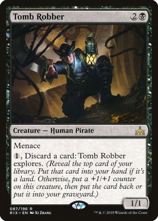 Tomb Robber [Rivals of Ixalan] | Dumpster Cat Games