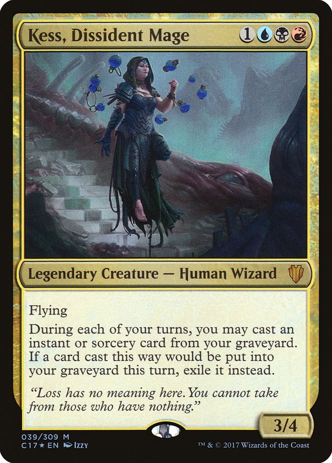 Kess, Dissident Mage [Commander 2017] | Dumpster Cat Games