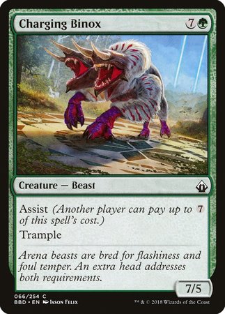 Charging Binox [Battlebond] | Dumpster Cat Games