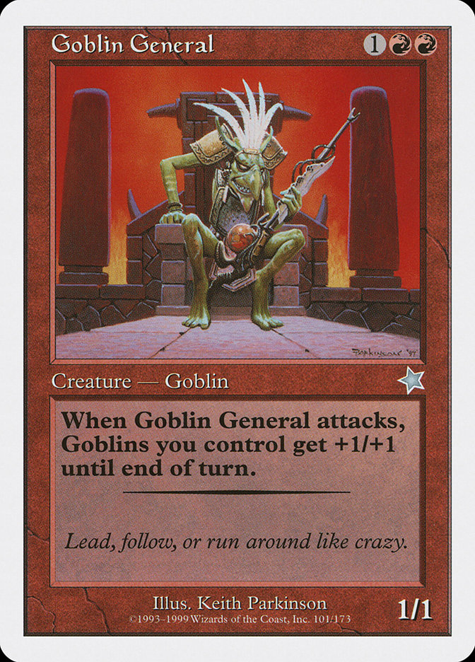 Goblin General [Starter 1999] | Dumpster Cat Games