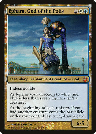 Ephara, God of the Polis [Born of the Gods] | Dumpster Cat Games