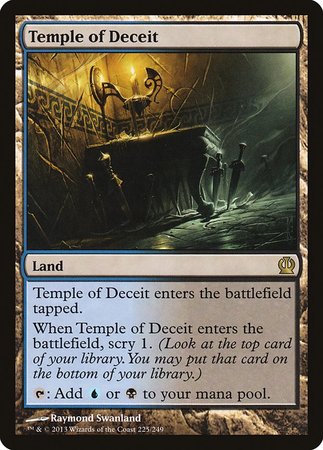 Temple of Deceit [Theros] | Dumpster Cat Games