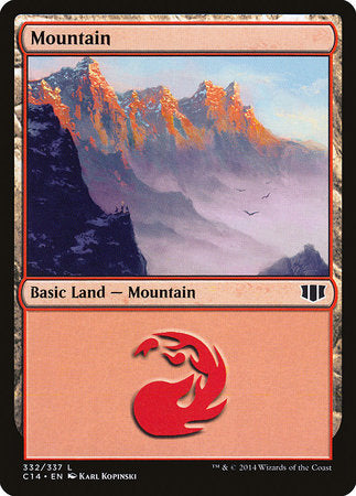 Mountain (332) [Commander 2014] | Dumpster Cat Games