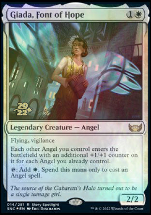 Giada, Font of Hope [Streets of New Capenna Prerelease Promos] | Dumpster Cat Games