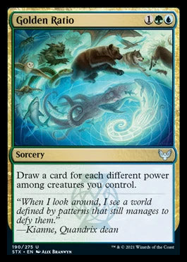 Golden Ratio [Strixhaven: School of Mages] | Dumpster Cat Games