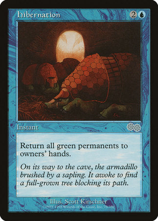 Hibernation [Urza's Saga] | Dumpster Cat Games