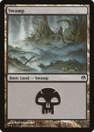 Swamp (33) [Duel Decks: Phyrexia vs. the Coalition] | Dumpster Cat Games