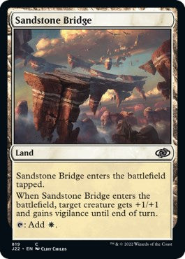 Sandstone Bridge [Jumpstart 2022] | Dumpster Cat Games