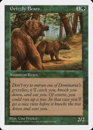 Grizzly Bears [Fifth Edition] | Dumpster Cat Games