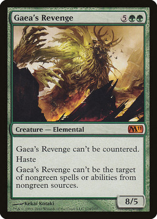 Gaea's Revenge [Magic 2011] | Dumpster Cat Games