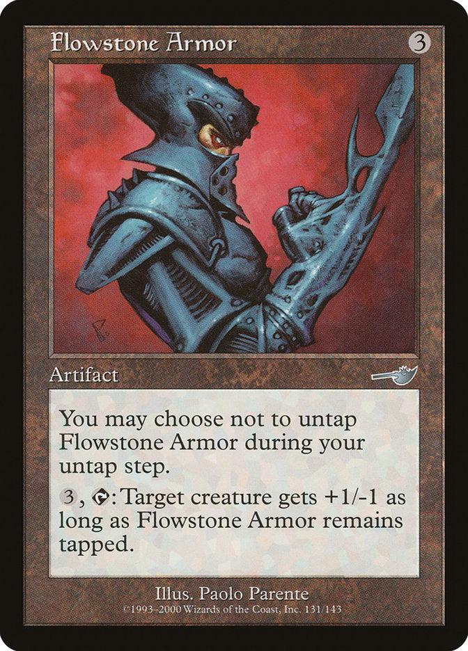 Flowstone Armor [Nemesis] | Dumpster Cat Games