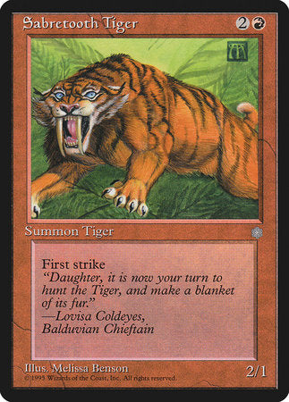 Sabretooth Tiger [Ice Age] | Dumpster Cat Games