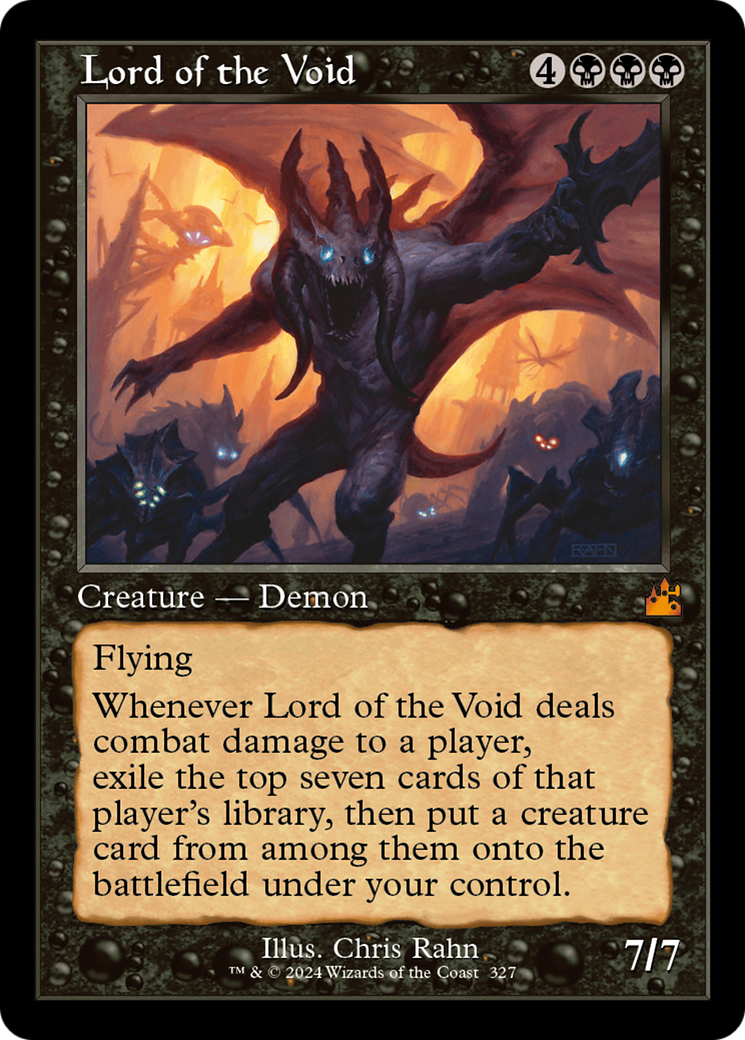 Lord of the Void (Retro Frame) [Ravnica Remastered] | Dumpster Cat Games