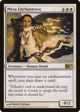 Mesa Enchantress [Magic 2012] | Dumpster Cat Games