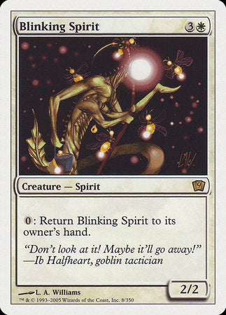Blinking Spirit [Ninth Edition] | Dumpster Cat Games
