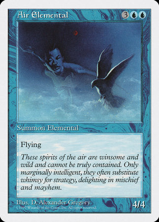 Air Elemental [Fifth Edition] | Dumpster Cat Games