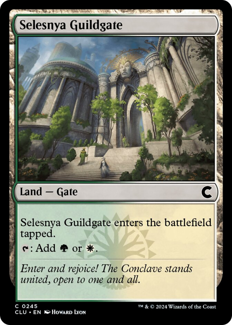 Selesnya Guildgate [Ravnica: Clue Edition] | Dumpster Cat Games