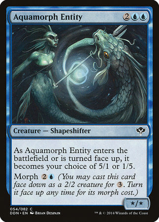 Aquamorph Entity [Duel Decks: Speed vs. Cunning] | Dumpster Cat Games