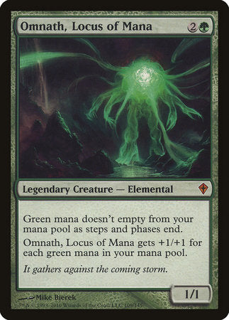 Omnath, Locus of Mana [Worldwake] | Dumpster Cat Games