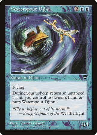 Waterspout Djinn [Visions] | Dumpster Cat Games