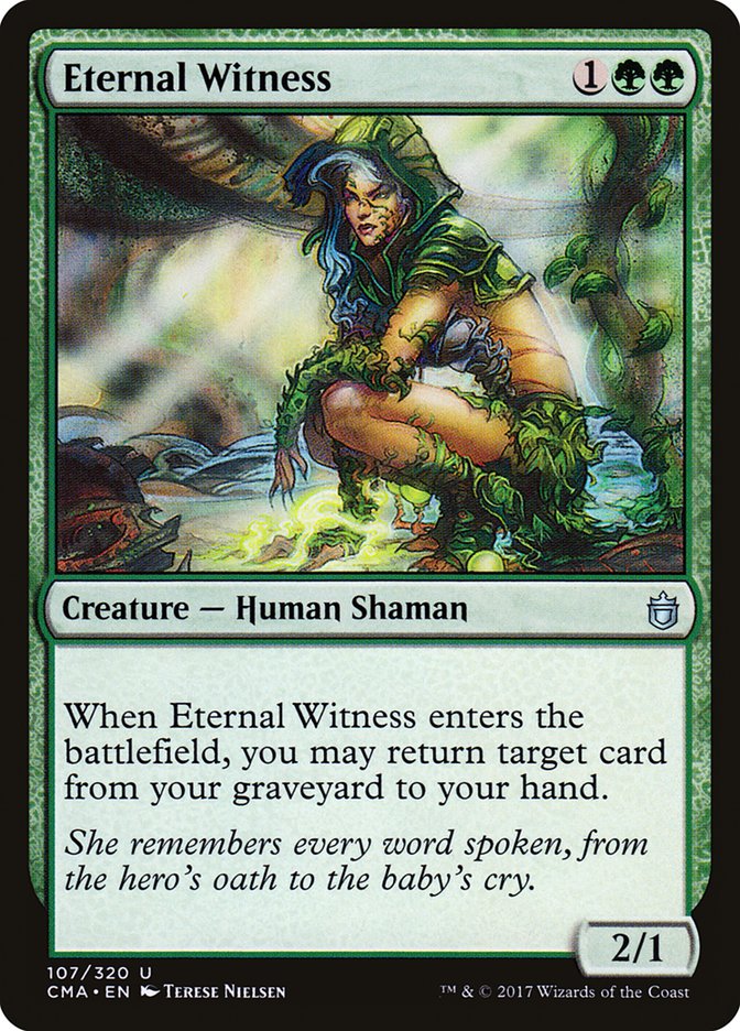 Eternal Witness [Commander Anthology] | Dumpster Cat Games