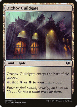Orzhov Guildgate [Commander 2015] | Dumpster Cat Games