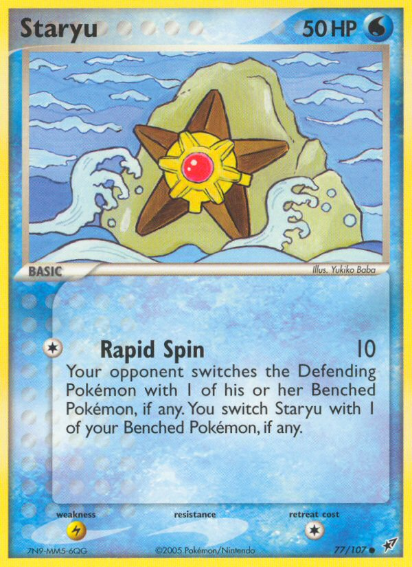 Staryu (77/107) [EX: Deoxys] | Dumpster Cat Games