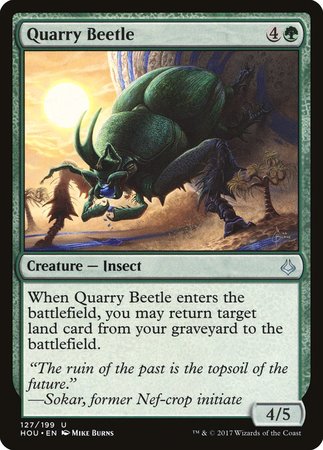 Quarry Beetle [Hour of Devastation] | Dumpster Cat Games