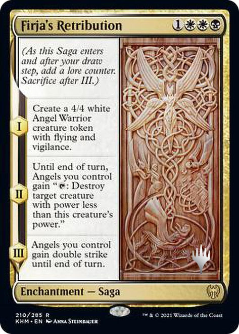 Firja's Retribution [Kaldheim Promo Pack] | Dumpster Cat Games