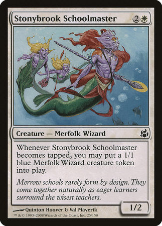 Stonybrook Schoolmaster [Morningtide] | Dumpster Cat Games